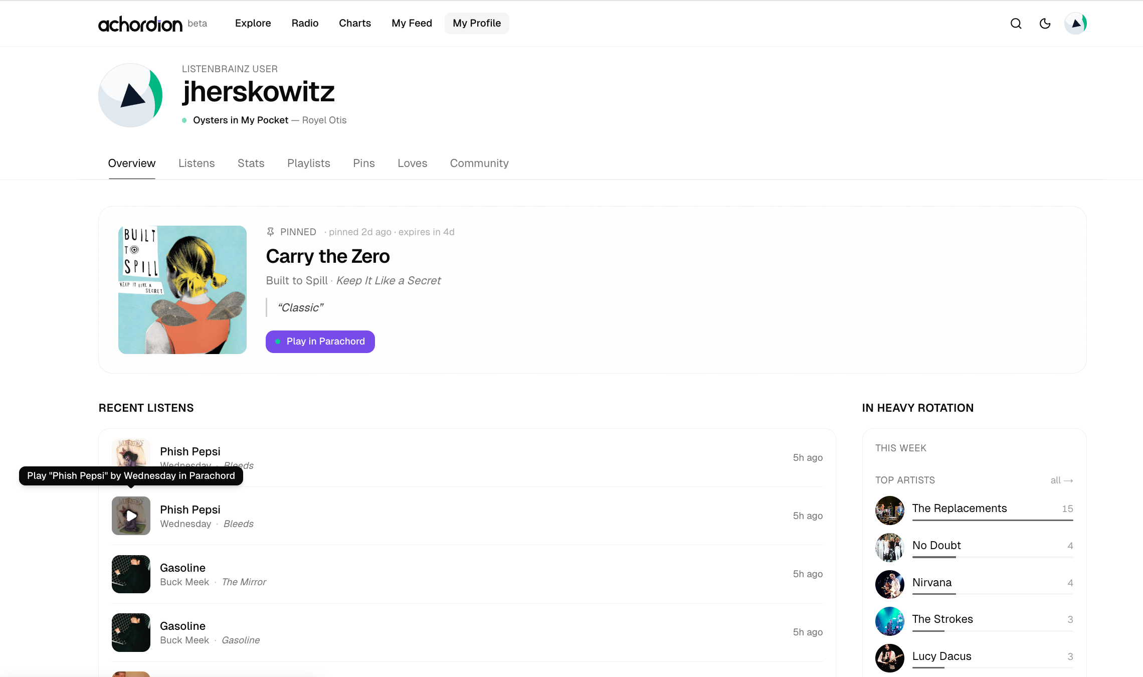 Achordion screenshot