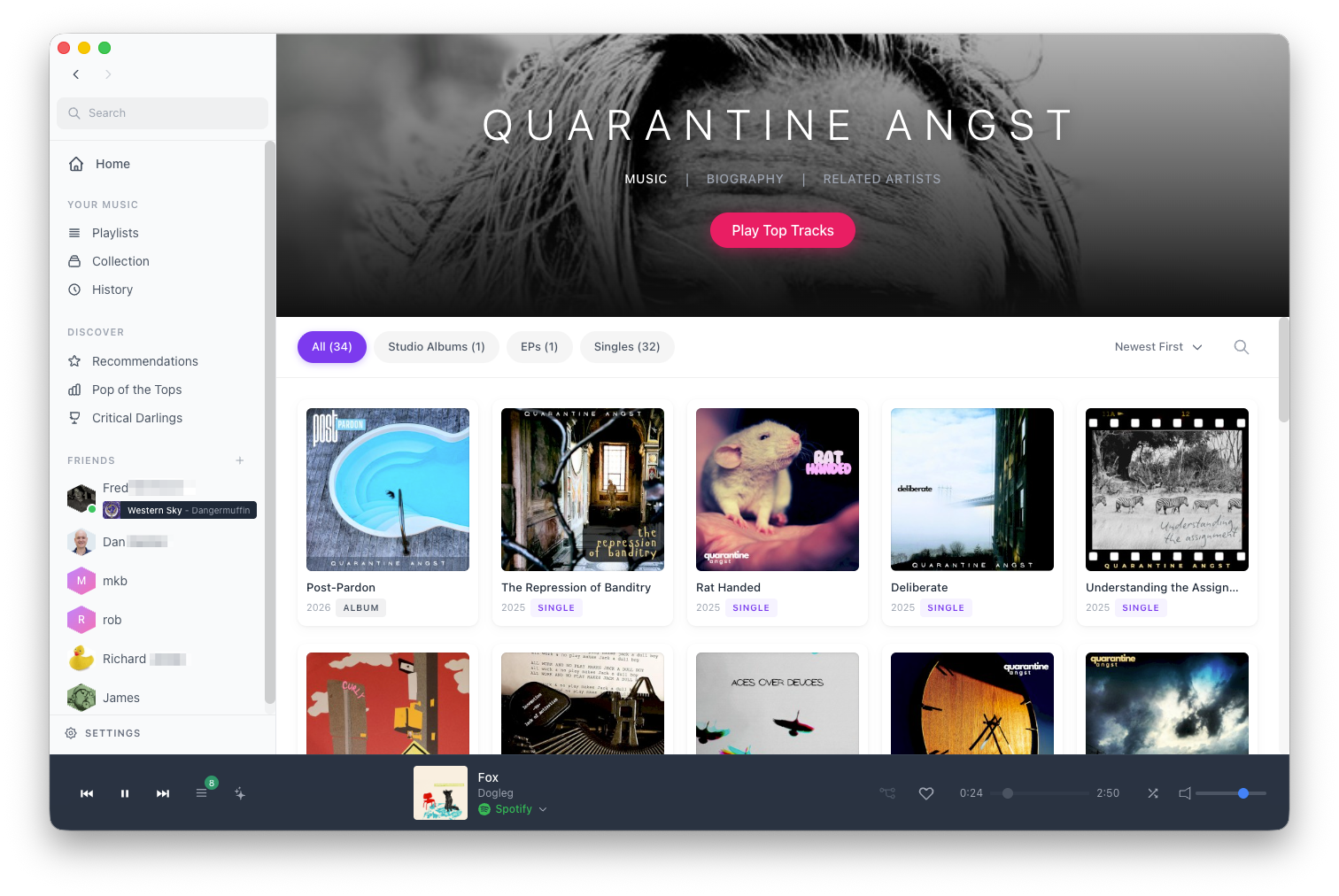 Parachord screenshot