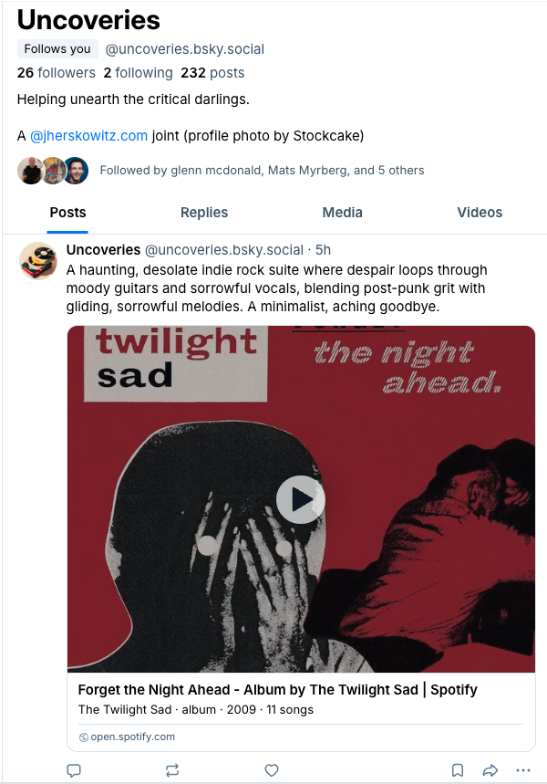 Uncoveries screenshot